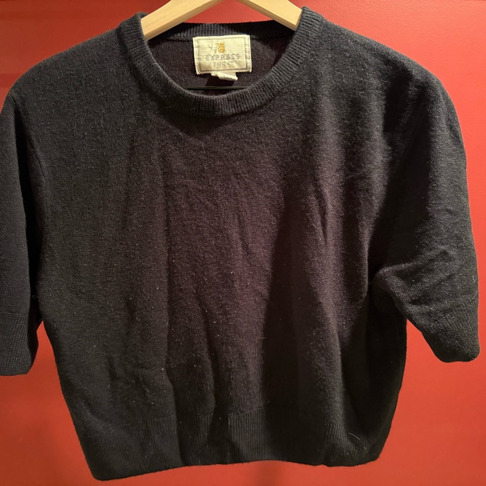 Elegant Black Knit Top